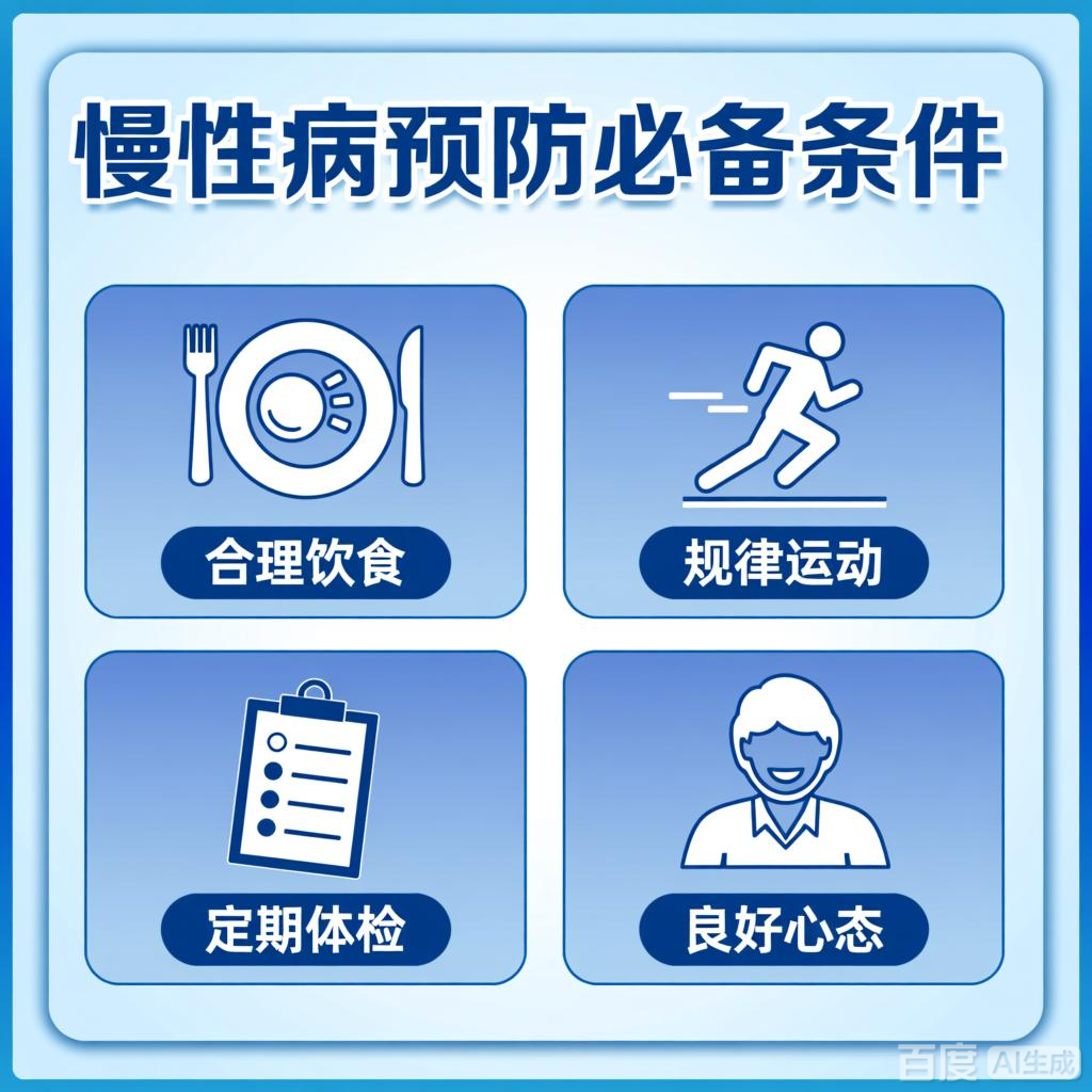 谈谈慢性病预防必备的条件